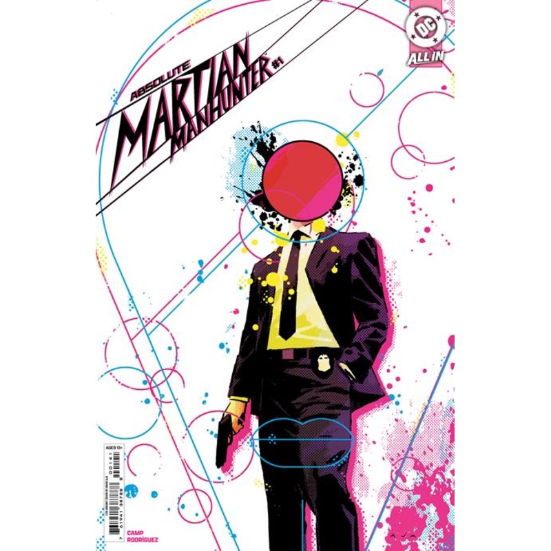 ABSOLUTE MARTIAN MANHUNTER #1 (OF 12) CVR I INC 1:25 DAVID AJA CARD STOCK VAR