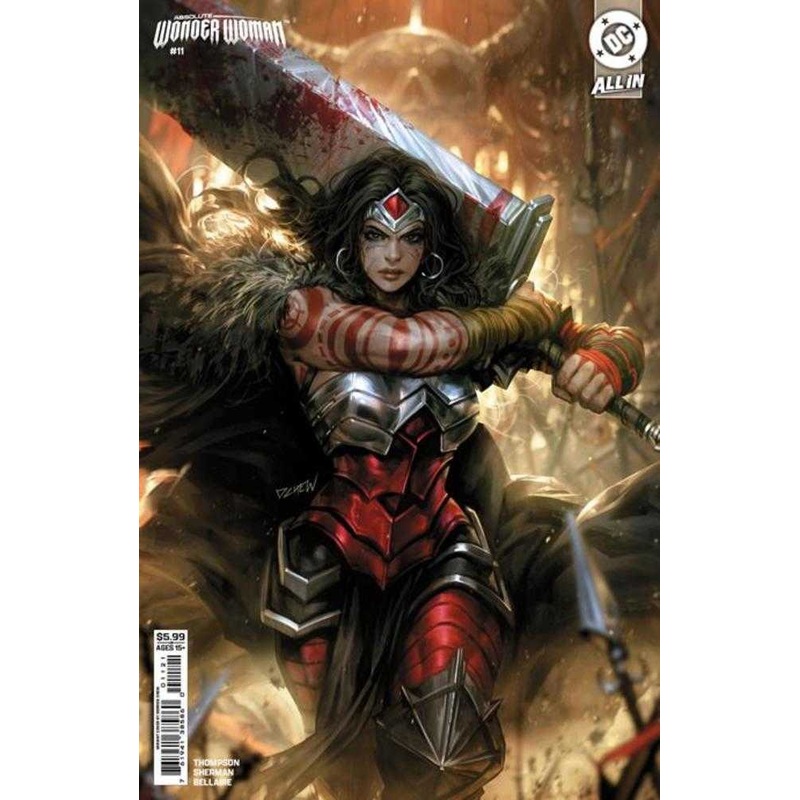 Absolute Wonder Woman #11 Cover B Derrick Chew Card Stock Variant