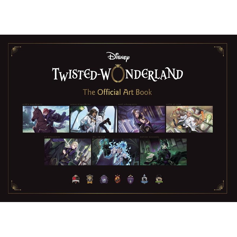 Disney Twisted-Wonderland: The Official Art Book (Hardcover)