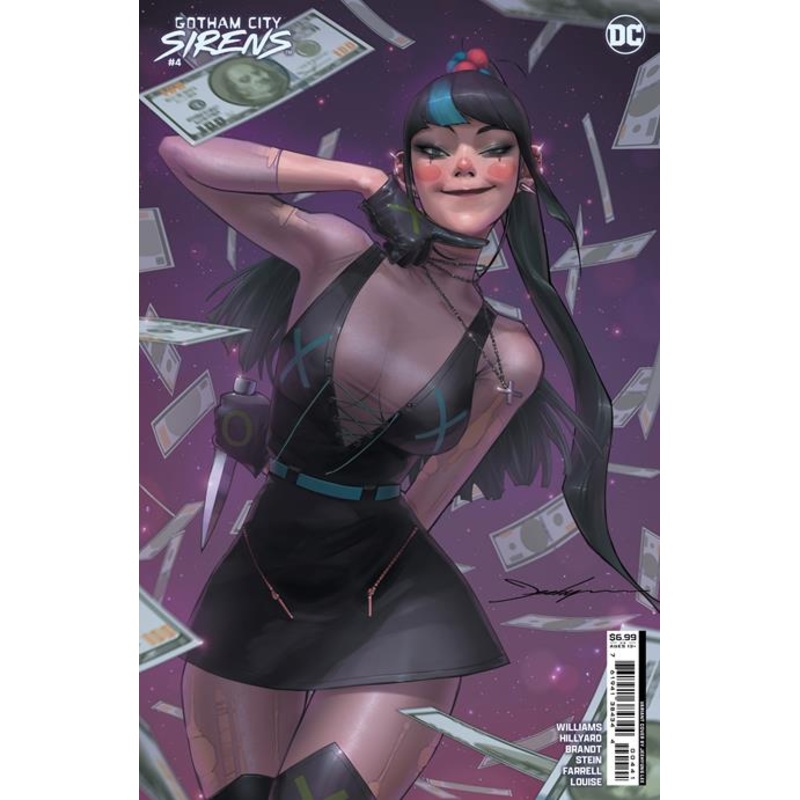 GOTHAM CITY SIRENS #4 (OF 4) CVR C JEEHYUNG LEE CARD STOCK VAR