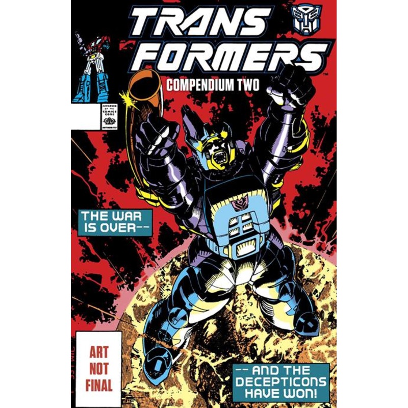 Transformers Compendium TP Book 2 Daniel Warren Johnson & Mike Spicer Cover *PRE-ORDER*