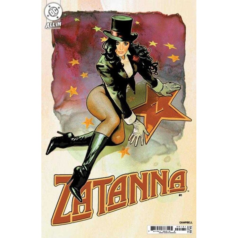 Zatanna #1 (Of 6) Cover C Sozomaika Card Stock Variant *one copy per customer*