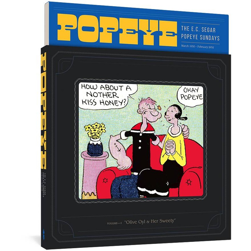 Popeye Vol 01 Olive Oyl & Her Sweety (TP in HC slipcase)
