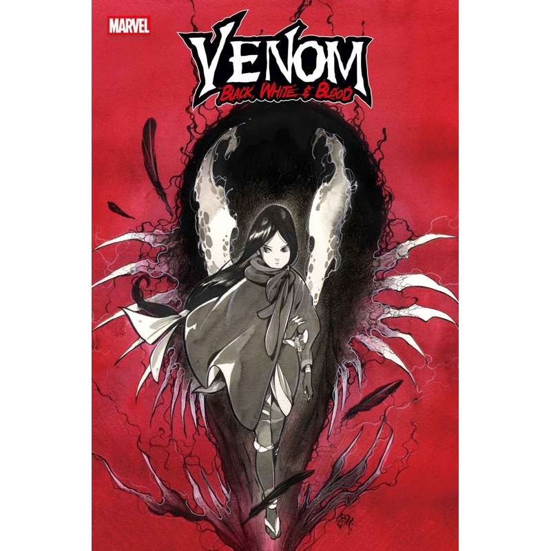Venom: Black, White & Blood #1 Peach Momoko Variant
