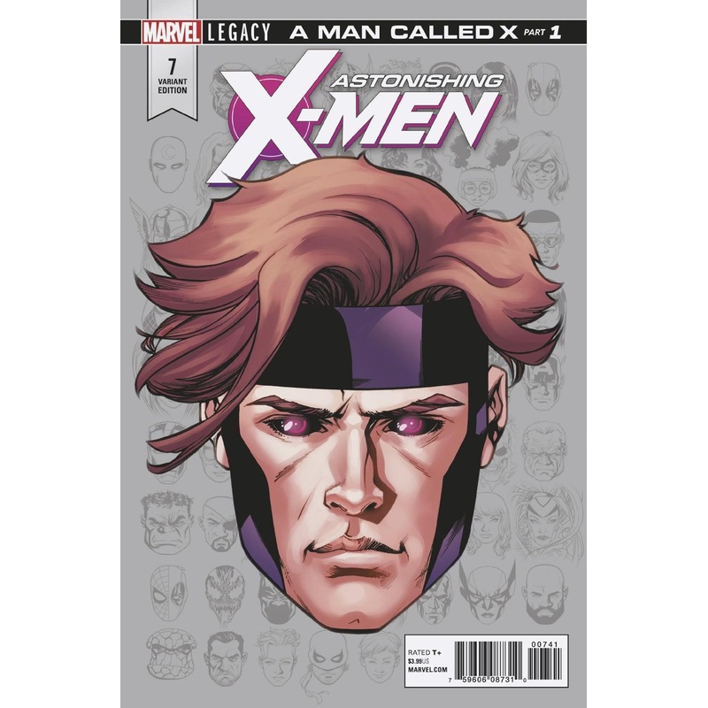 ASTONISHING X-MEN #7 1:10 MCKONE LEGACY HEADSHOT INCV LEG