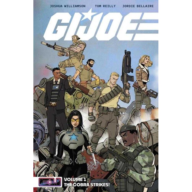 G.I. Joe TPB Volume 01 The Cobra Strikes Tom Reilly Cover