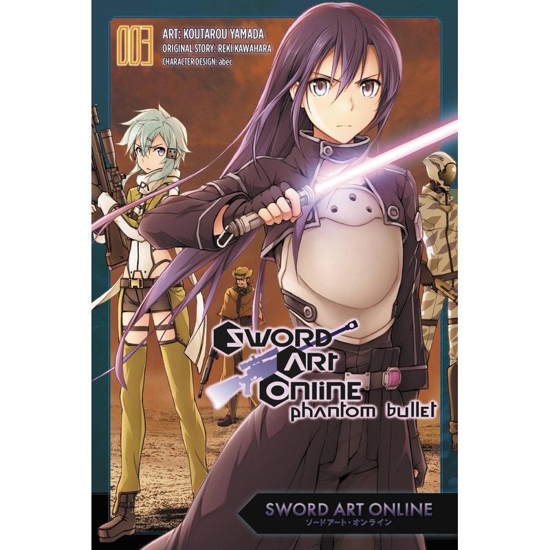 Sword Art Online: Phantom Bullet, manga Vol. 03