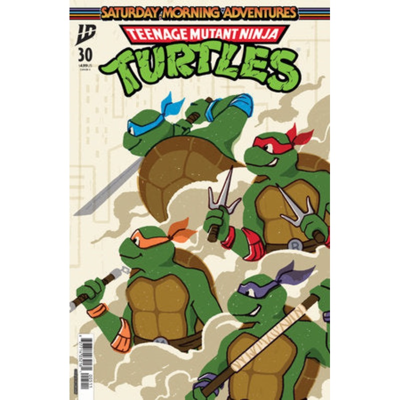 TMNT SATURDAY MORNING ADV #30 VAR C (ACORVIART) (22 Oct Release)