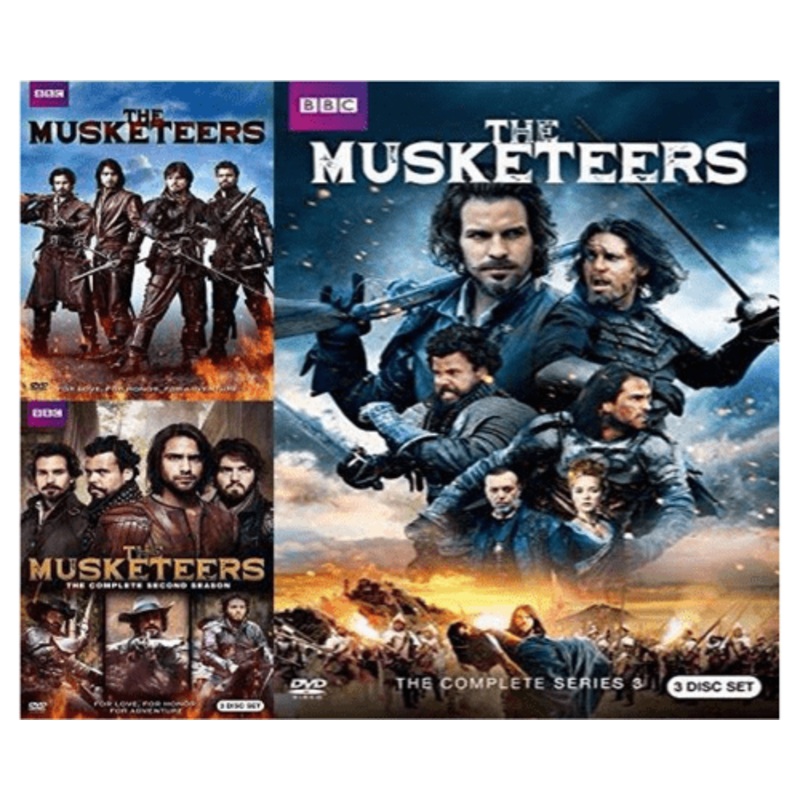 The Musketeers TV Series Seasons 1-3 DVD Set