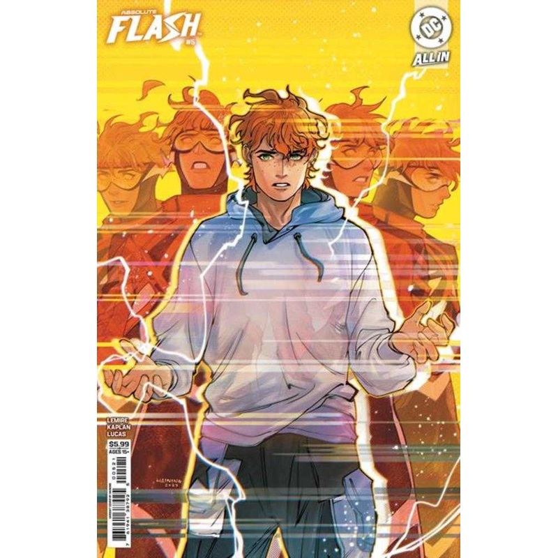 Absolute Flash #5 Cover B Haining Card Stock Variant