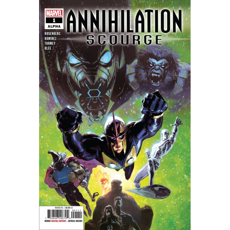 ANNIHILATION SCOURGE ALPHA #1 Regular cover