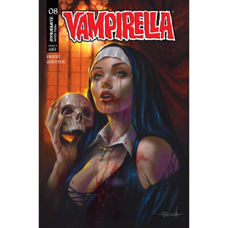 VAMPIRELLA #8 CVR A LUCIO PARRILLO (22 Oct Release) This only, one comic book.