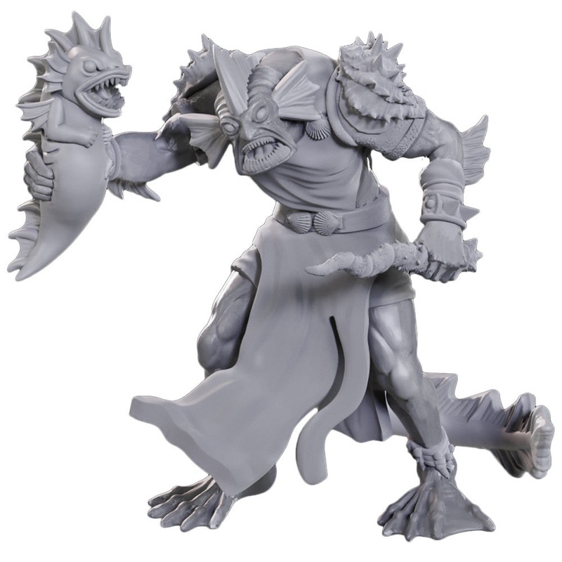 D&D Nolzur’s Marvelous Unpainted Minis: W24 Sahuagin Priestess