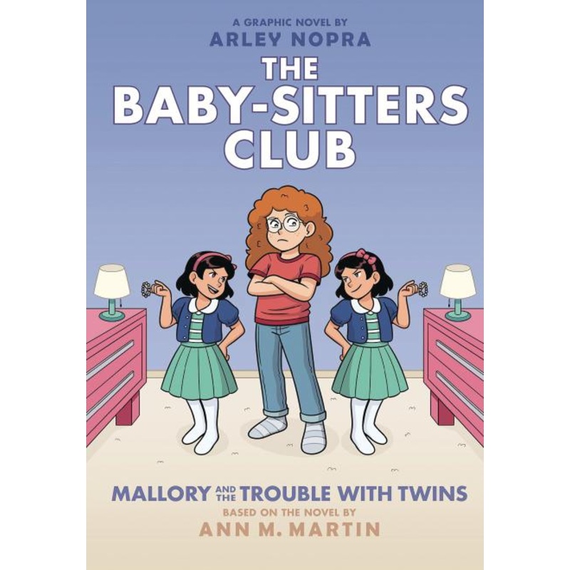 Mallory and the Trouble with Twins: A Graphic Novel (The Baby-sitters Club #17)