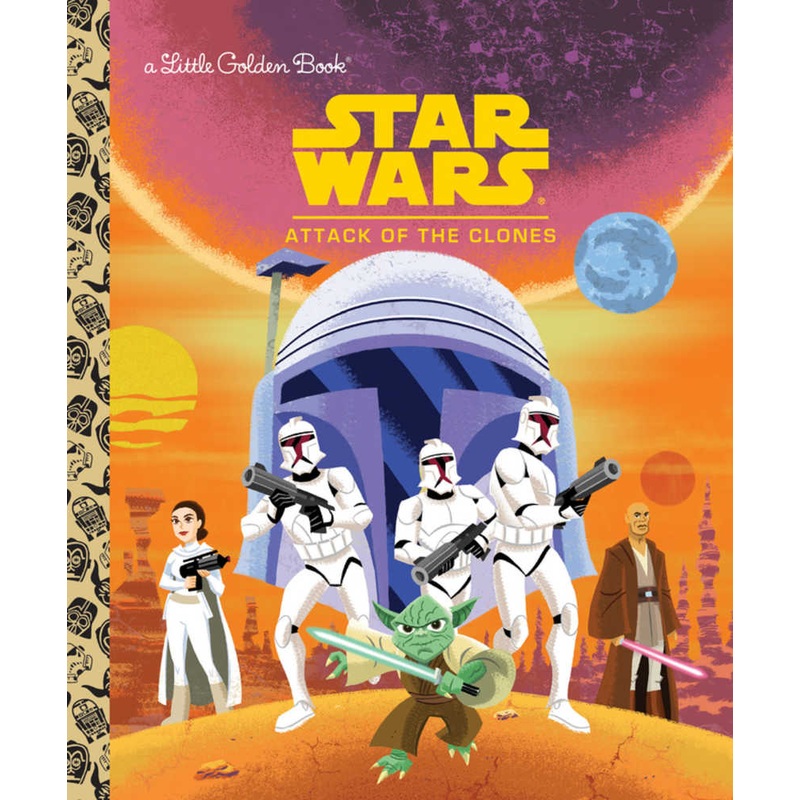 Star Wars Little Golden Book Attack Of Clones