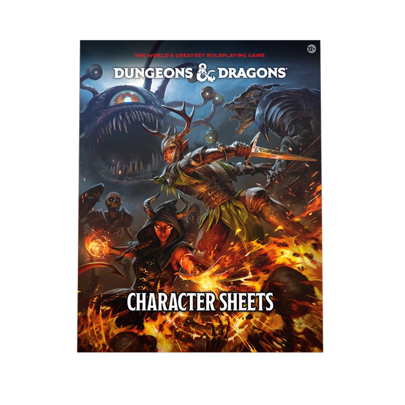 D&D 5E RPG: Character Sheets (2024)