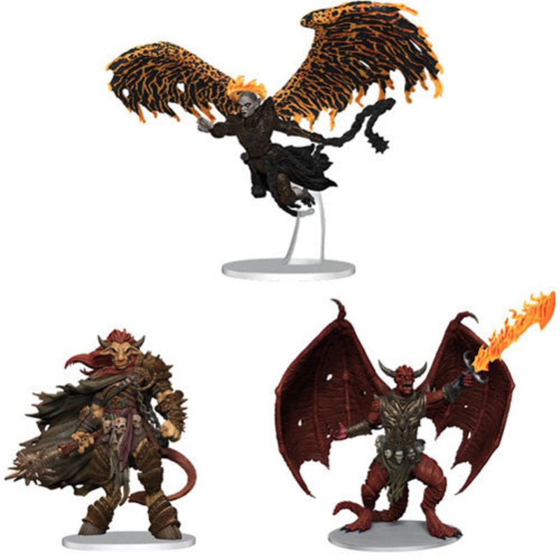 D&D Icons of the Realms: Archdevils Set – Bael, Bel, & Zariel