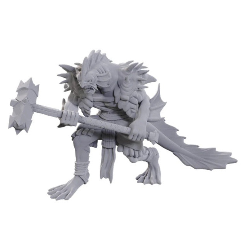 D&D Nolzur’s Marvelous Unpainted Minis: W25 Sahuagin Coral Smasher