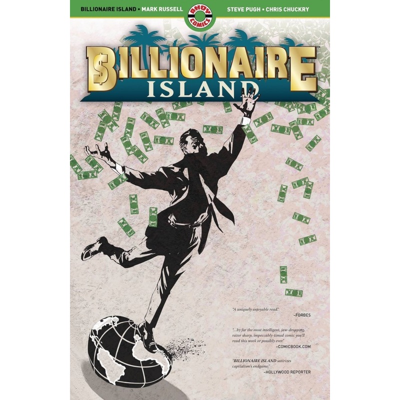 Billionaire Island TP by Mark Russell and  Steve Pugh