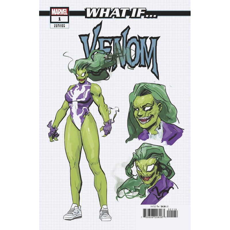WHAT IF VENOM #1 INCV 1:10 INCV JESUS HERVAS DESIGN VAR (28 Feb)