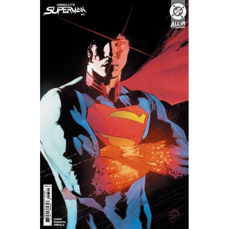 Absolute Superman #3 Cover D 1 in 25 Ratio Variant Mike Perkins Card Stock