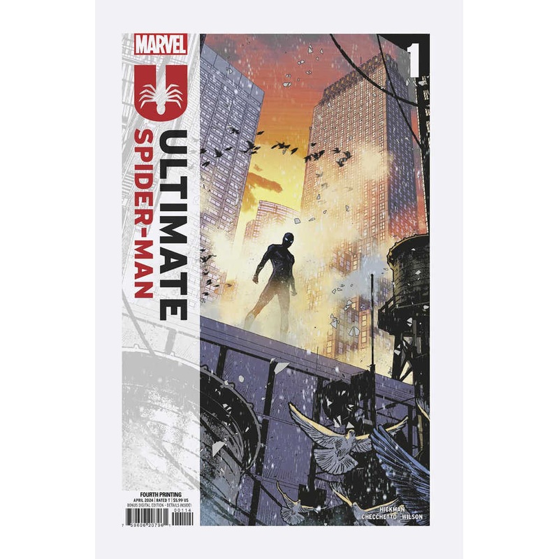 Ultimate Spider-Man #1 Marco Checchetto 4TH Printing Variant