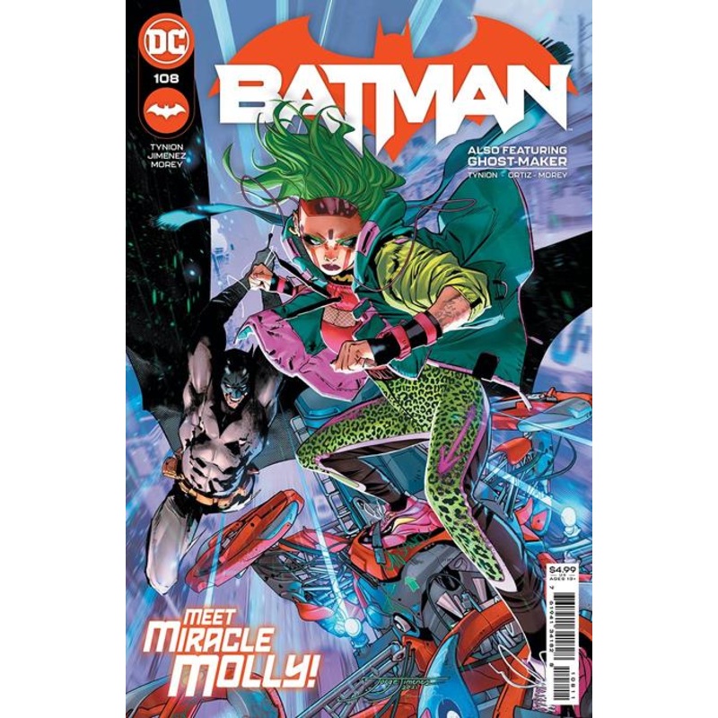 BATMAN (2016) #108 CVR A JORGE JIMENEZ This only, one comic book.