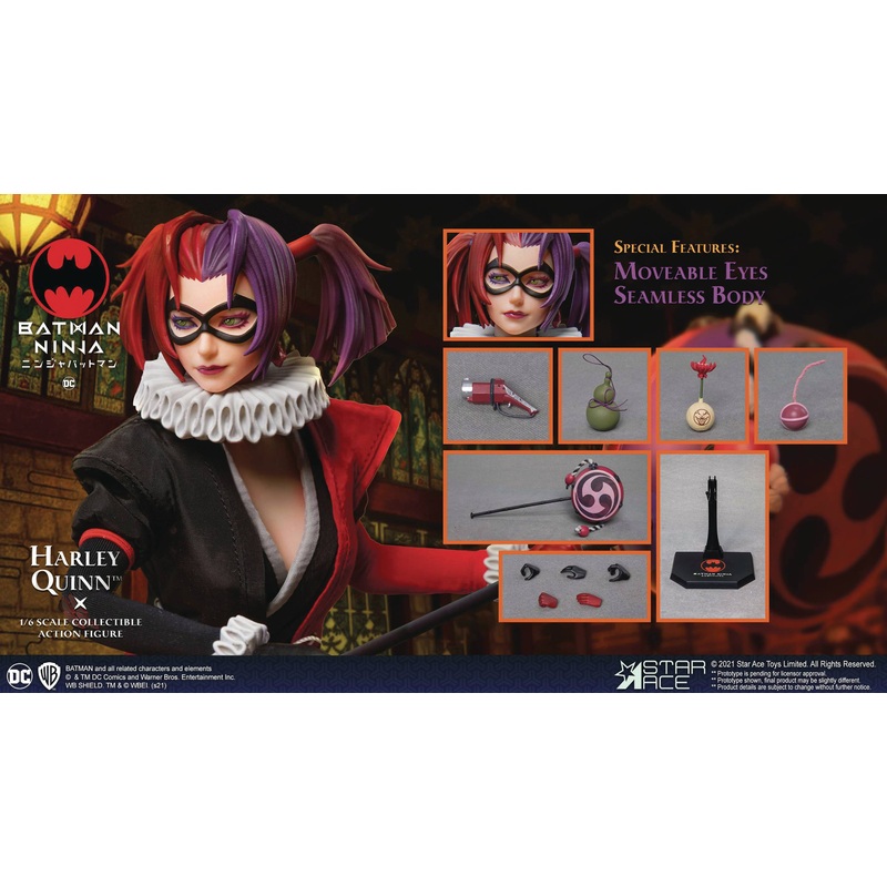Batman Ninja Harley Quinn 1/6 Collection Action Figure