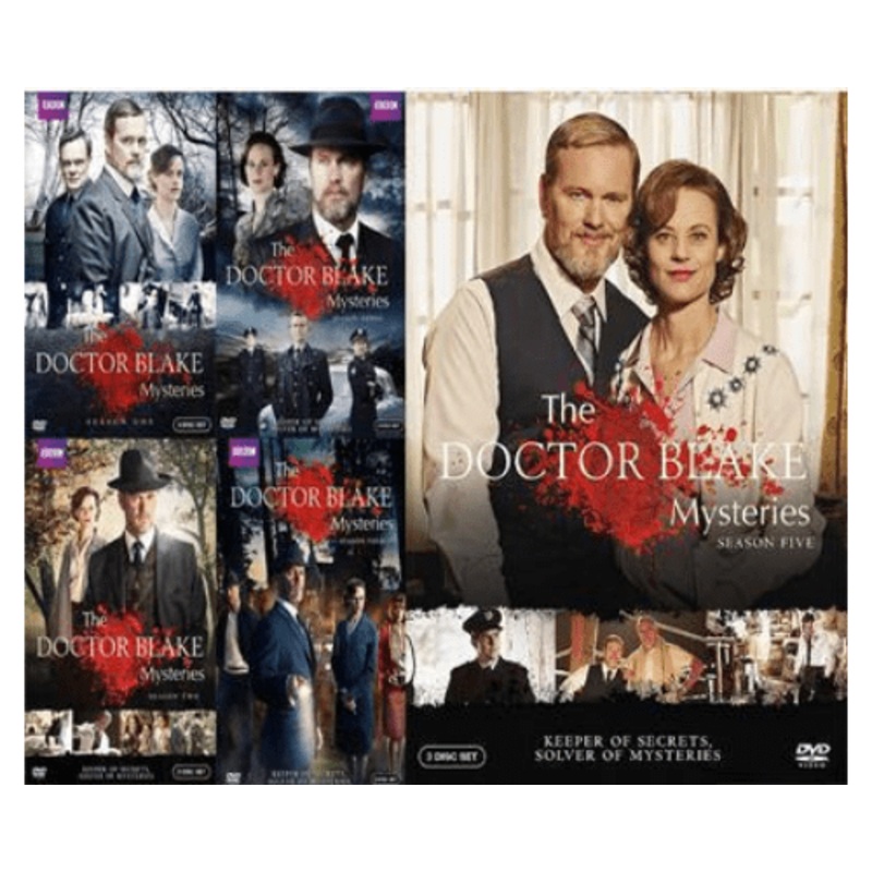 Doctor Blake Mysteries TV Series Seasons 1-5 DVD Set