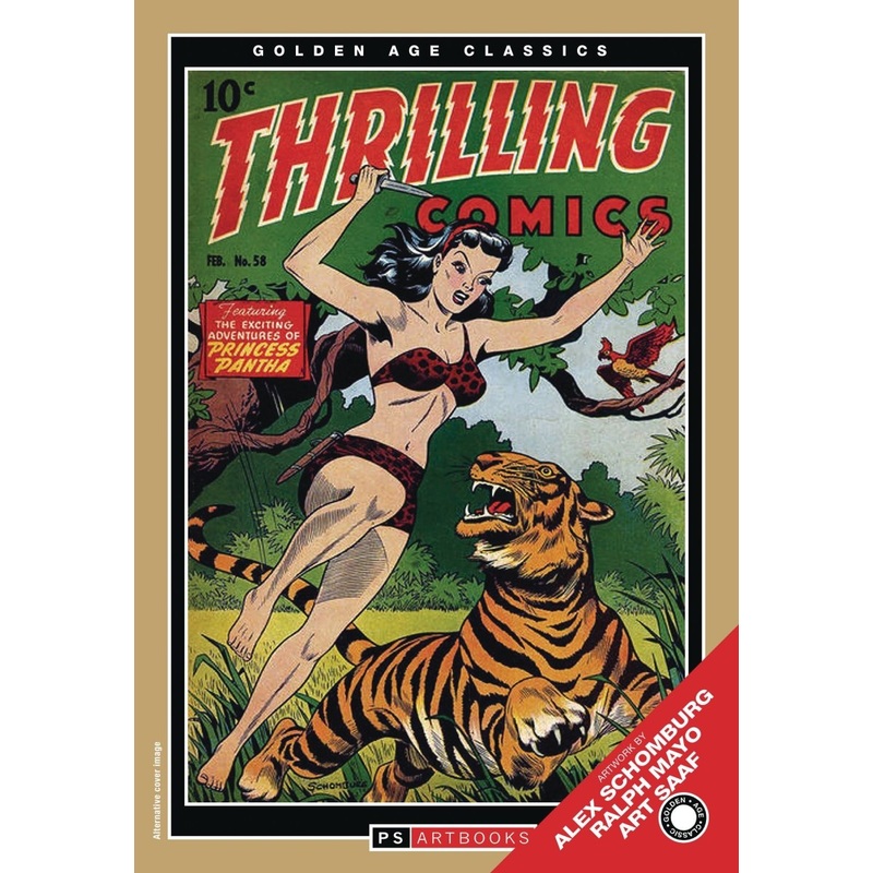 Golden Age Thrilling Comics Princess Pantha Softee Vol 01