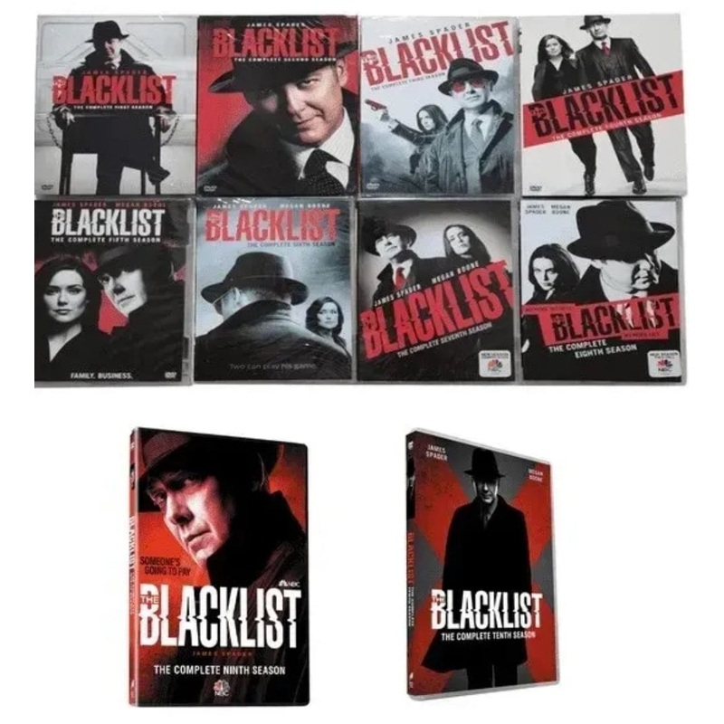 The Blacklist TV Series Seasons 1-10 DVD Set