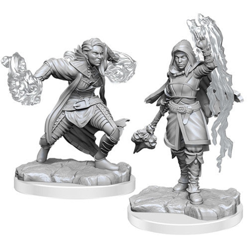 Dungeons & Dragons Nolzur’s Marvelous Unpainted Miniatures: W20 Half-Elf Warlock