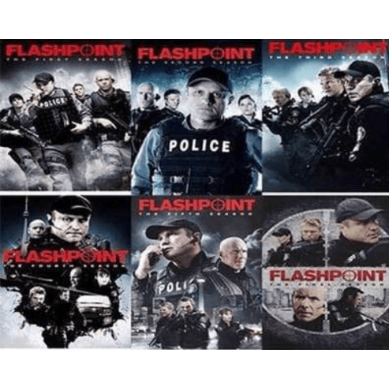 Flashpoint TV Series Seasons 1-6 Complete DVD Set