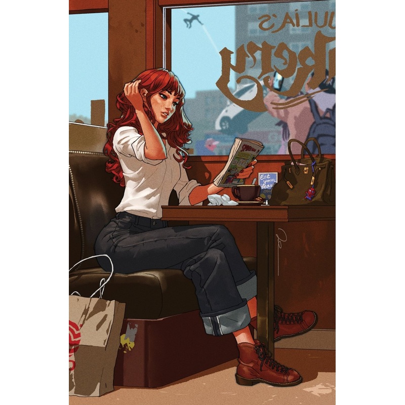 Ultimate Spider-Man #19 Gerald Parel Mary Jane Full Art 1:100 Ratio Variant