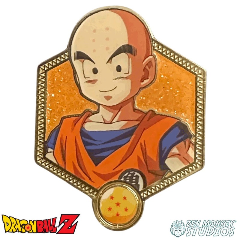 Enamel Pin: Dragon Ball Z – Krillin