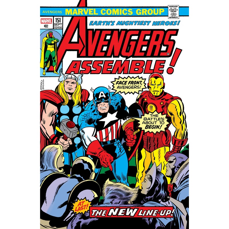 The Avengers Omnibus Vol. 6 Jack Kirby Cover HC [DM Only] *PRE-ORDER*
