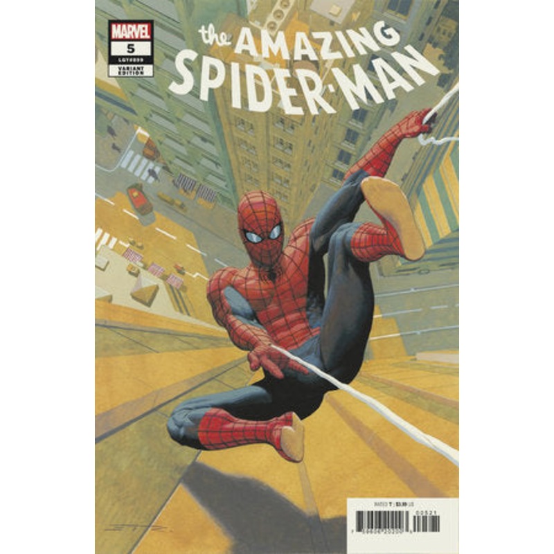 AMAZING SPIDER-MAN (2022) #5 JS RIBIC VAR 1:50 INCV