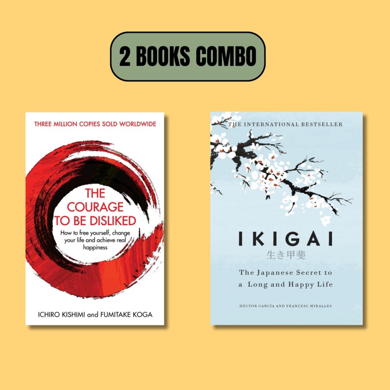 (Combo) The Courage To Be DislikedIkigai (Paperback)