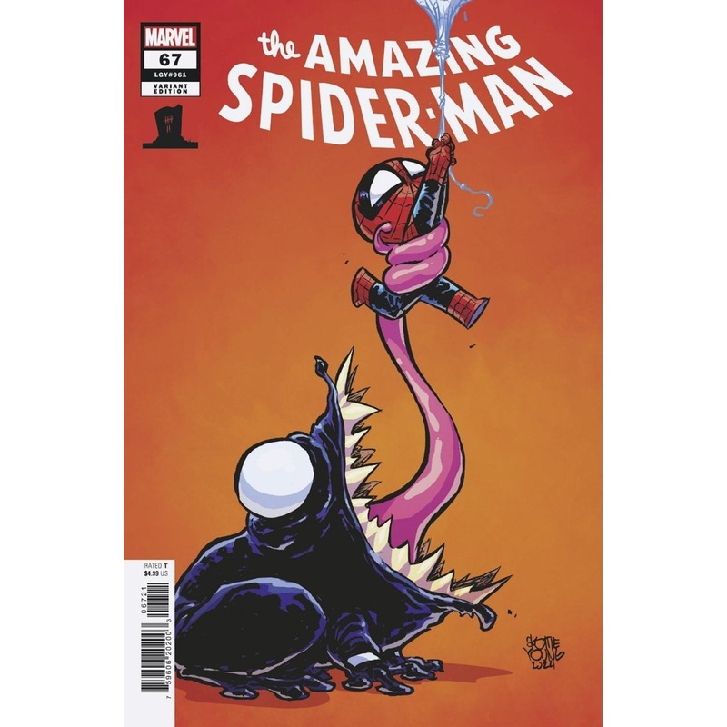 Amazing Spider-Man #67 Skottie Young 8 Deaths Of Spider-Man Variant *one copy per customer*