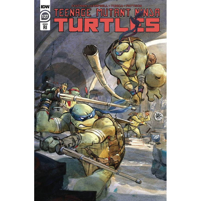 TMNT ONGOING #127 CVR C 1:10 INCV CULLUM