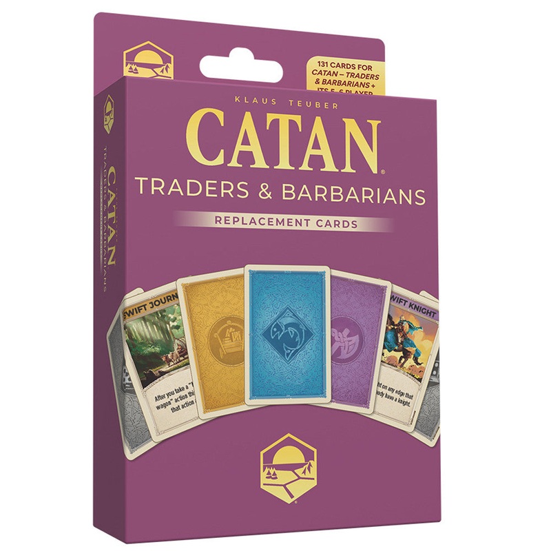 CATAN 6th Edition: Traders & Barbarians – Replacement Cards