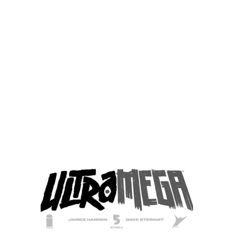 Ultramega By James Harren #5 (Of 8) Cover E Blank Sketch Variant (Mature)