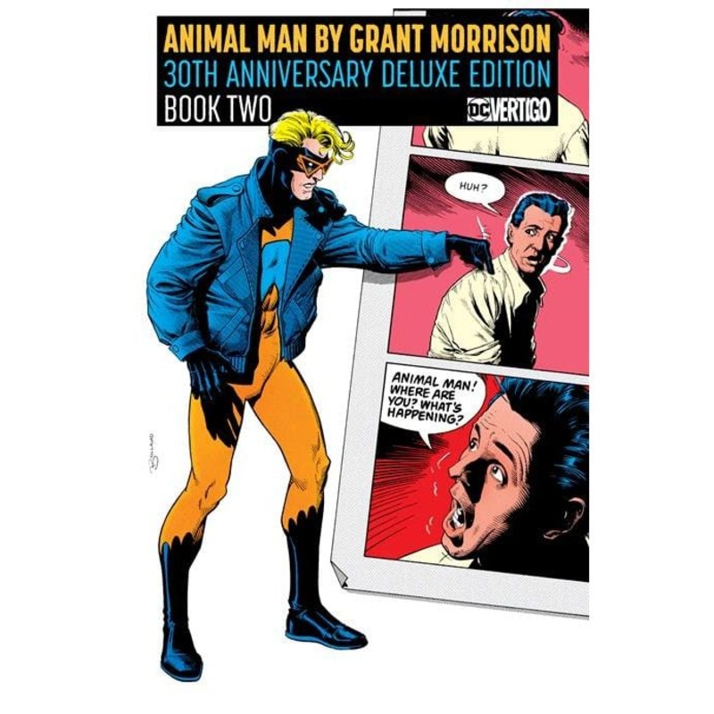 ANIMAL MAN BY GRANT MORRISON HC BOOK 02 30TH ANNIV DLX ED