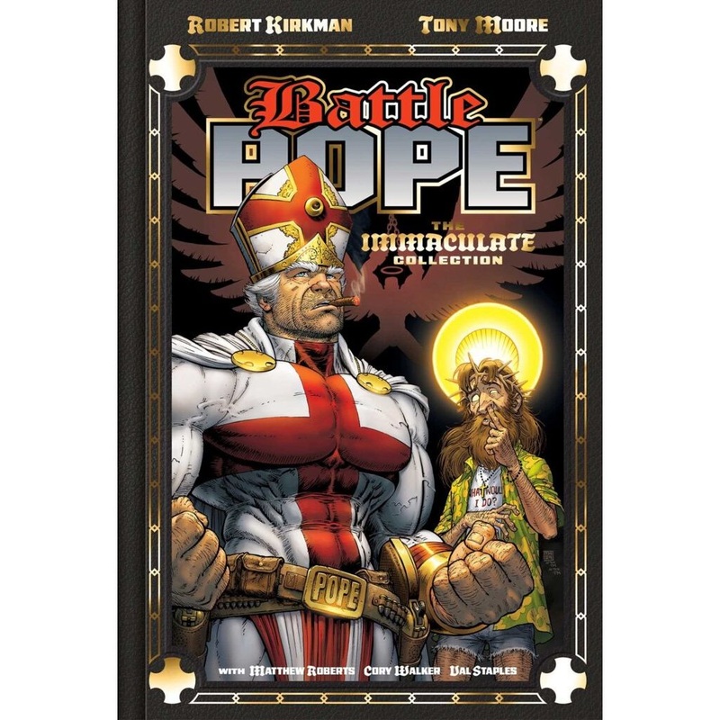 BATTLE POPE 25TH ANNIVERSARY DLX HC (MR) In-Store Date: 9/10/2025