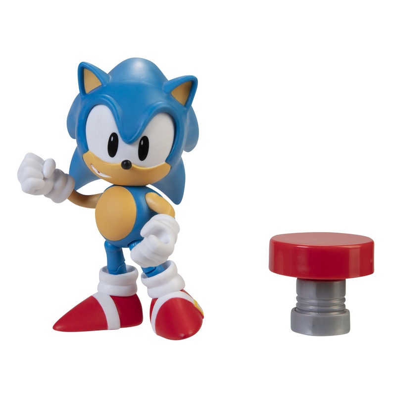 Sonic the Hedgehog 4 Inch Articulated Action Figure Wave 4 Classic Sonic