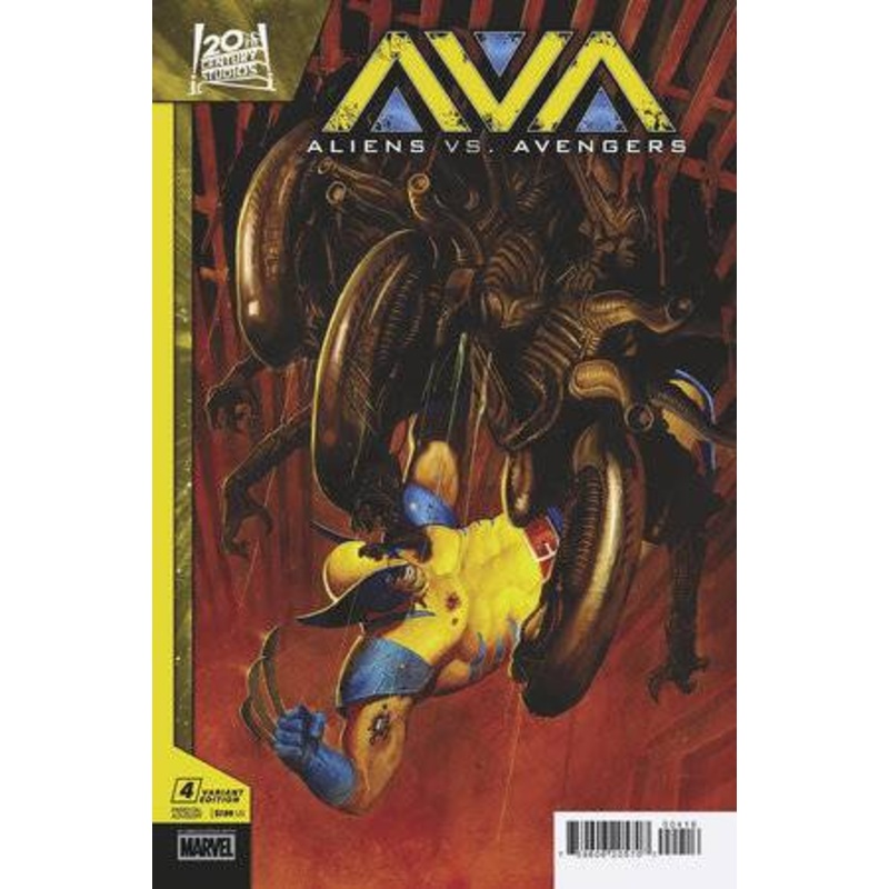 ALIENS VS AVENGERS #4 (OF 4) INCV 1:25 EM GIST VAR
