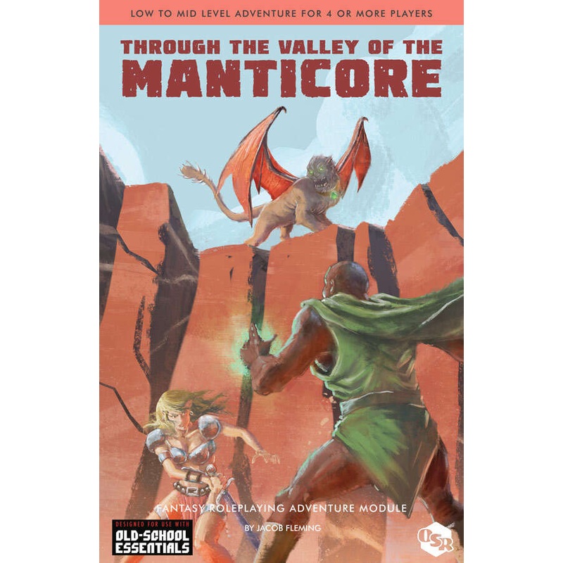 Through the Valley of the Manticore (Old-School Essentials compatible)