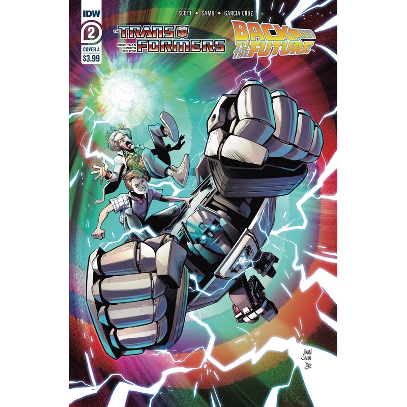 TRANSFORMERS BACK TO FUTURE #2 (OF 4) CVR A JUAN SAMU This only, one comic book.