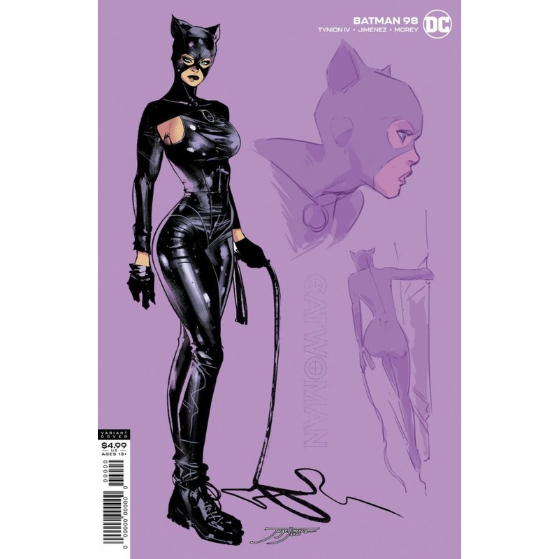 Batman #98 1:25 Jorge Jimenez Catwoman Variant