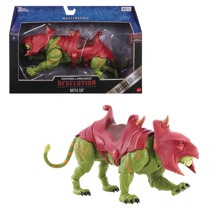 Masters of the Universe Revelation Battle Cat Action Figure